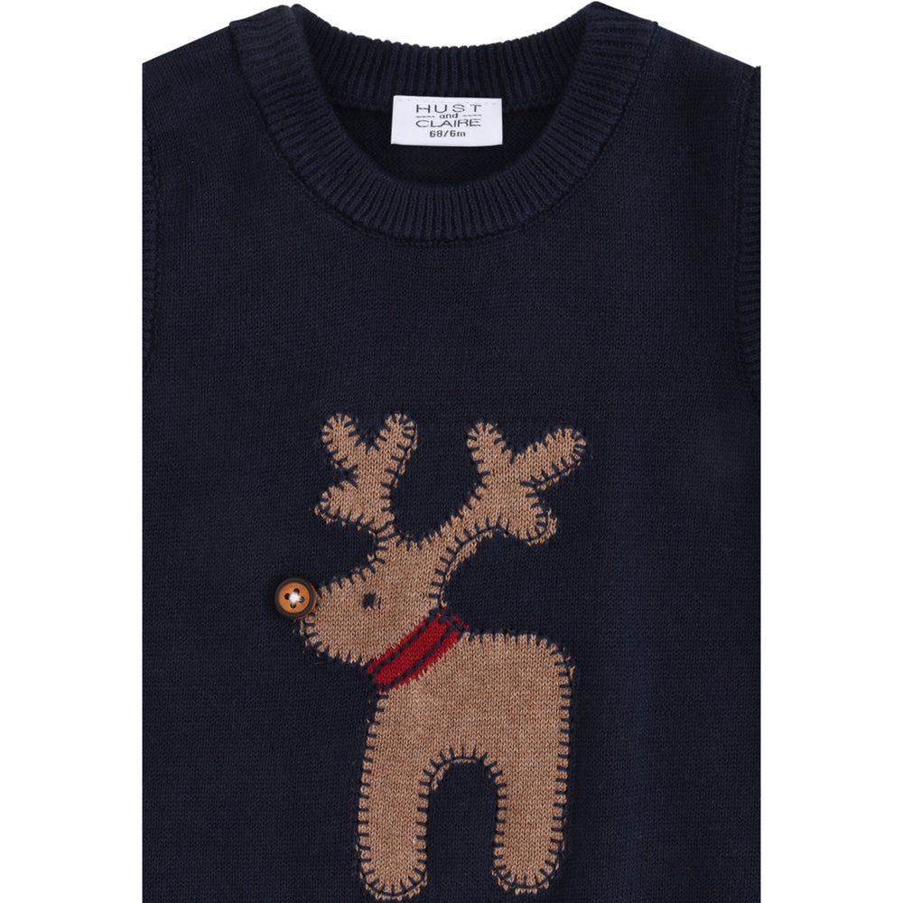 Køb Hust & Claire More Navy Perry Deer