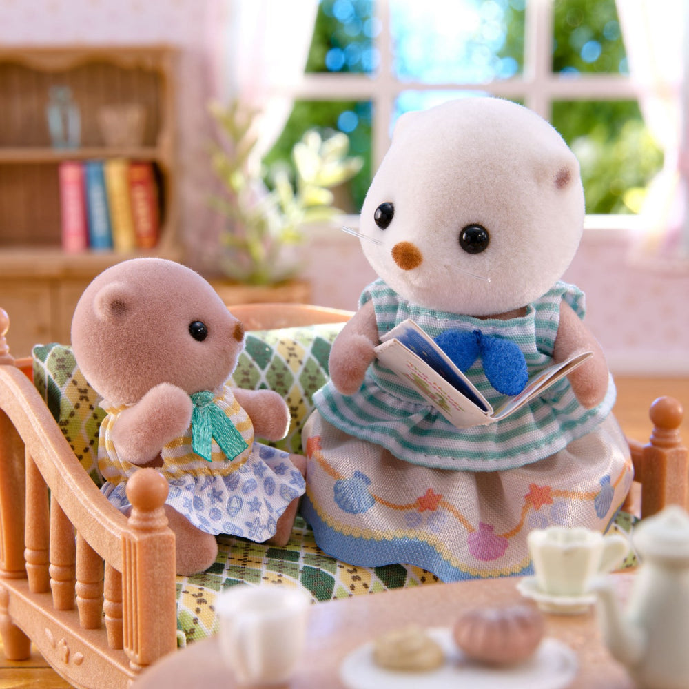 Køb Sylvanian Families® Sea Otter Sisters - Splashy Snorkel Sæt