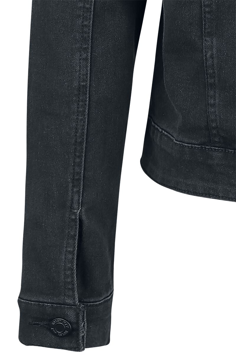 Veste En Jean Délavée Noire Debra | Noisy May Veste en Jean