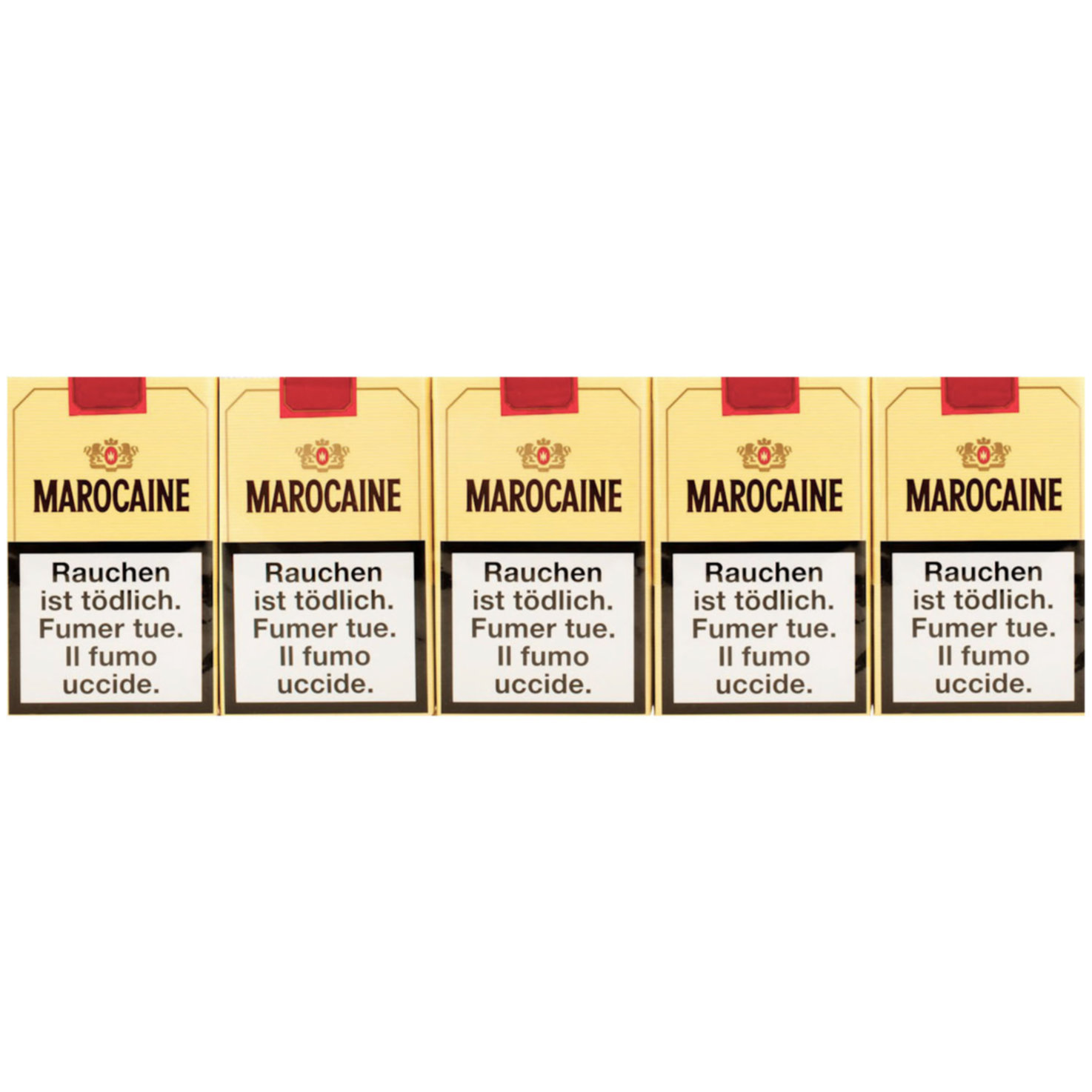 Marocaine Zigaretten Beige Soft Stange