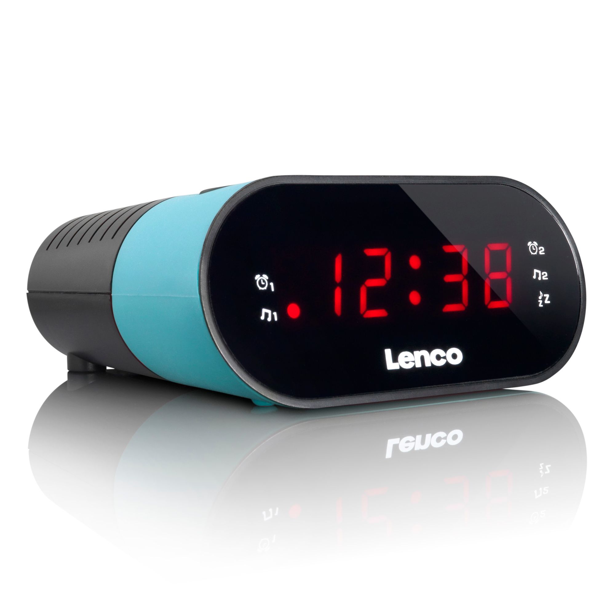 Lenco CR-07 FM wekkerradio - Blue