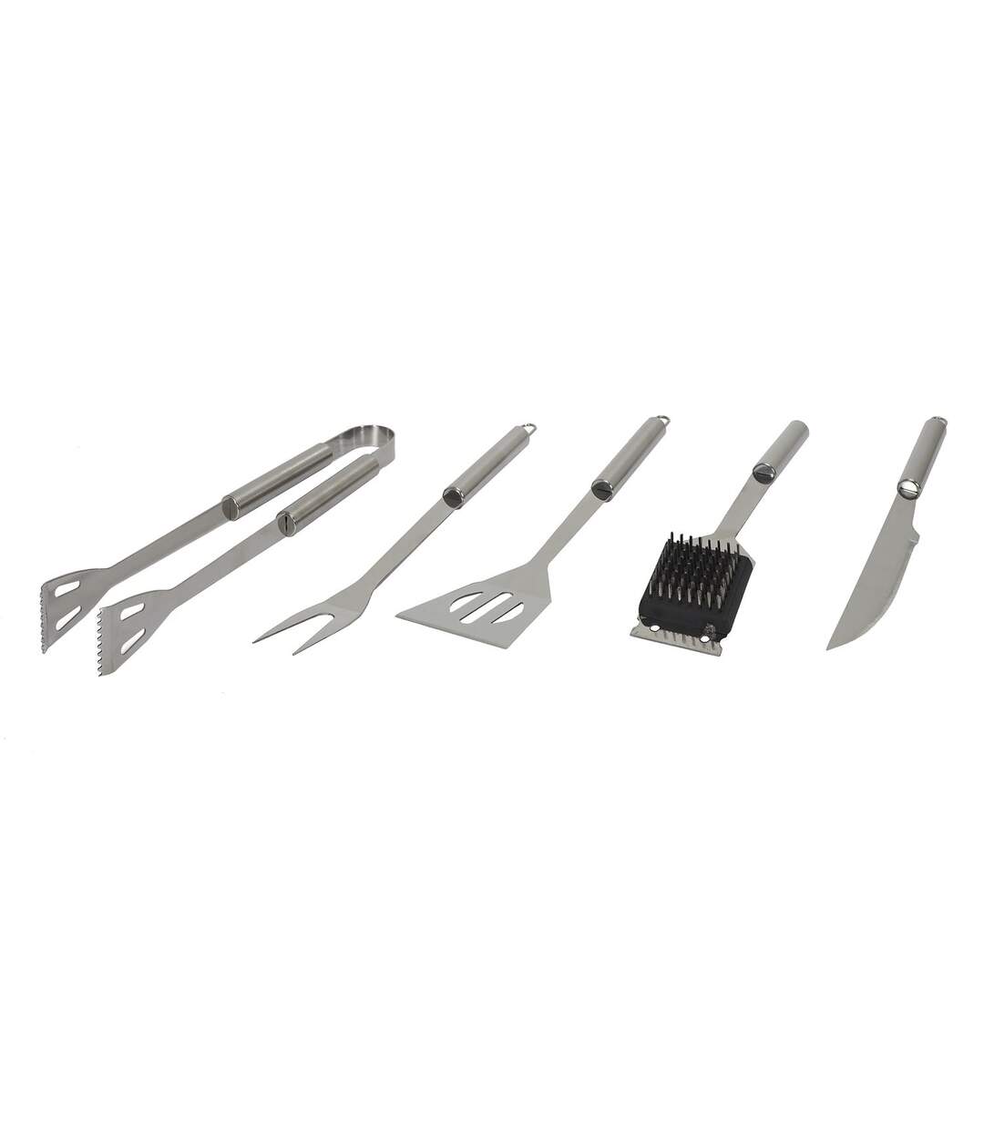 Mallette de set de barbecue en acier inoxydable