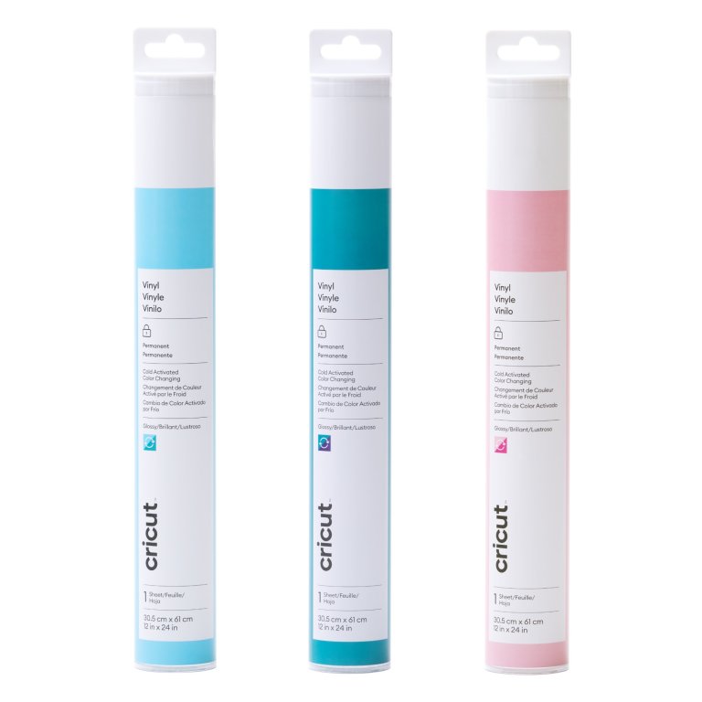 Cricut Klebefolie Vinyl color change COLD
