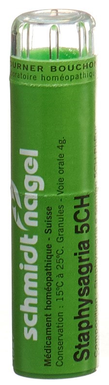 SCHMIDT-NAGEL Staphysagria Gran 5 CH 4 g