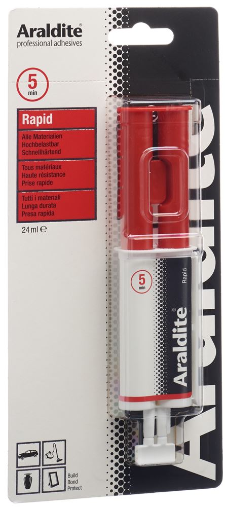 ARALDIT Klebstoff<br>2 × 12 ml, Doppelspritze