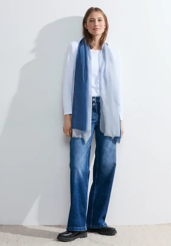 Modal Schal - water blue