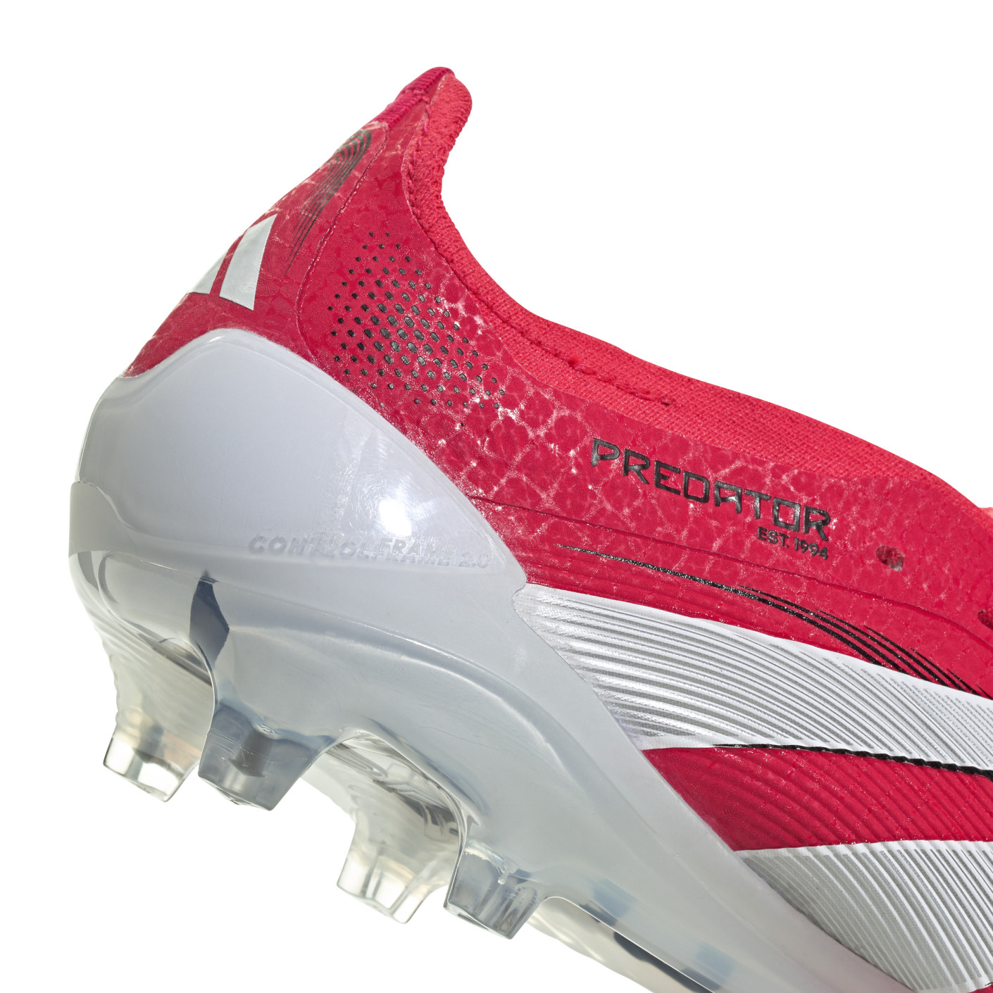 Adidas Predator Elite FT Gras Voetbalschoenen (FG) Rood Wit Zwart