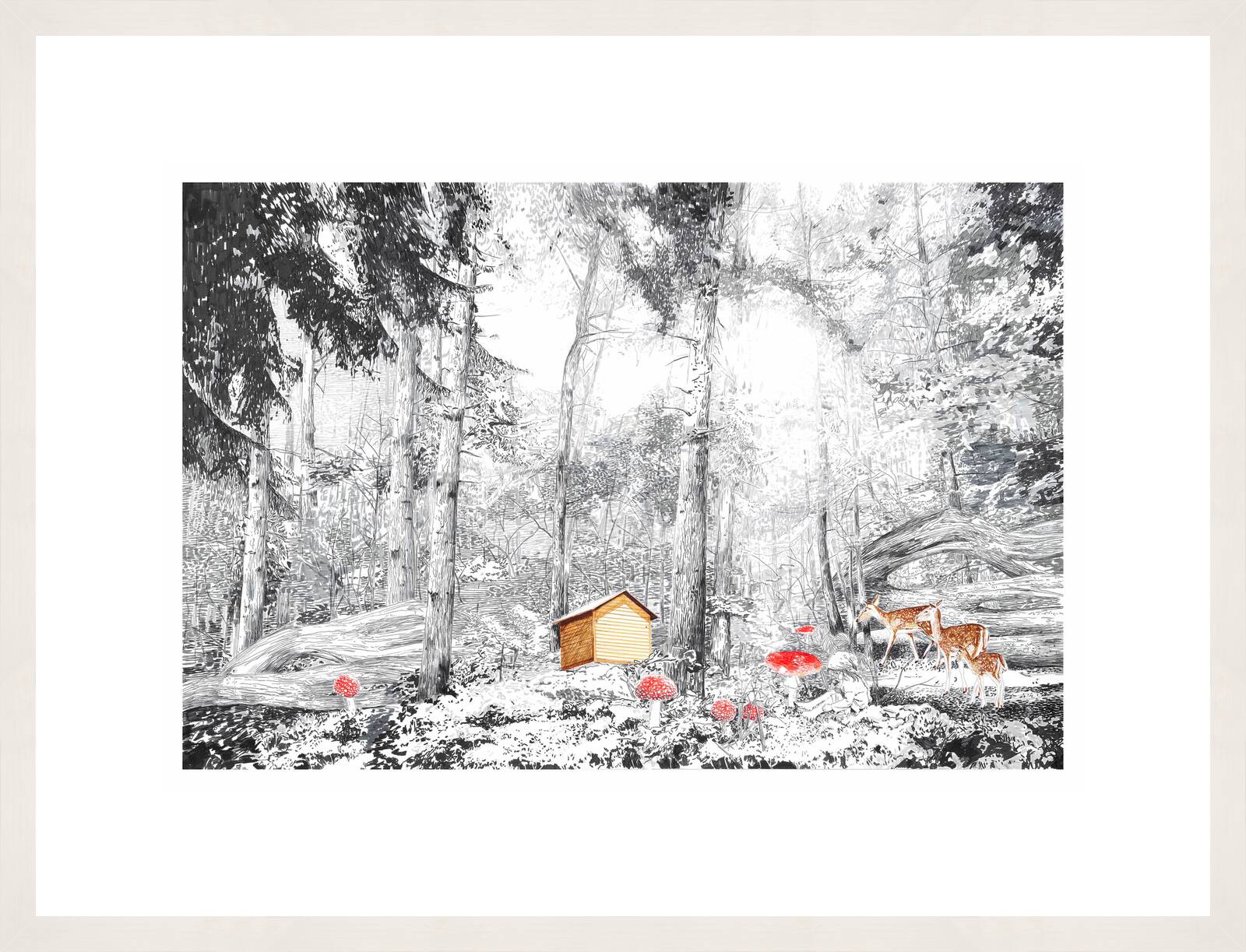 Black Forest by Malgosia Jankowska - Limited Edition. Edition of: 100. Signed.