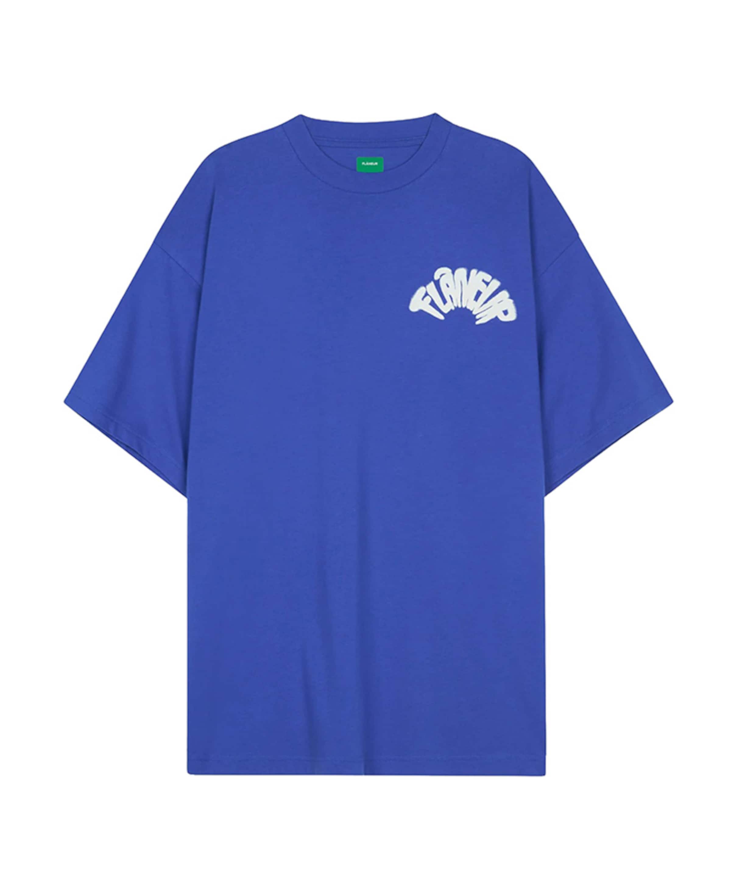 FLÂNEUR Heren T-shirt blauw