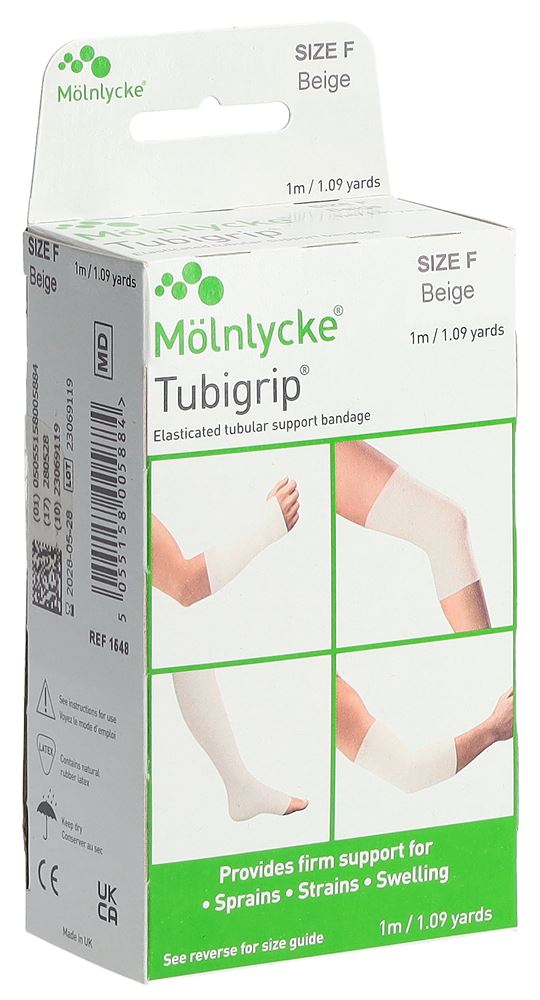 TUBIGRIP Schlauchbandage<br>1 Stück, F 1mx10cm, beige