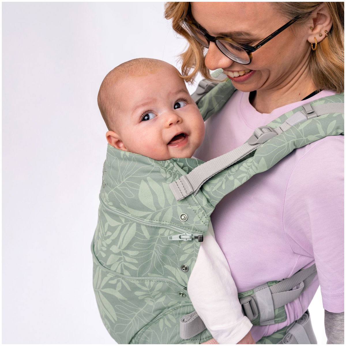 manducamanduca   First Babytrage LimitedEdition  botanic green