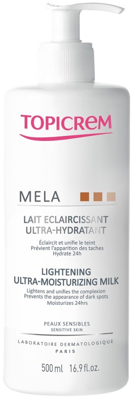 Topicrem Verhelderende Ultra-Hydraterende Melk 500 ml