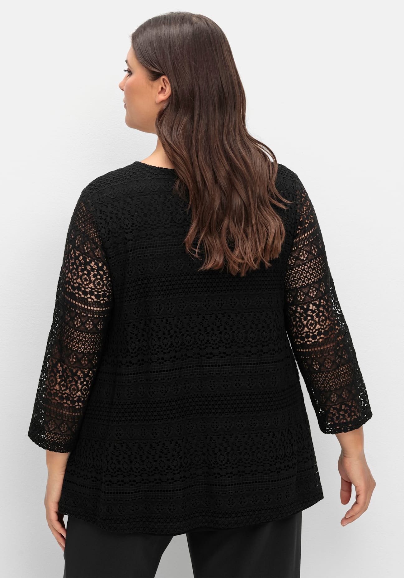 Sheego Spitzenshirt »Spitzenshirt«, 1 Stk.