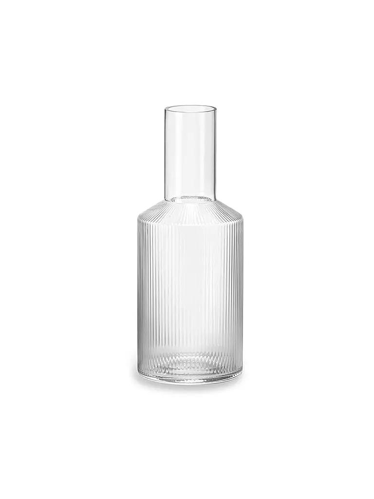 FERM LIVING Karaffe RIPPLE 100 cl  transparent
