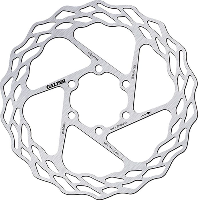 Galfer Bike Wave® Fixed Road 6-Loch Bremsscheibe kaufen | Bike-Discount