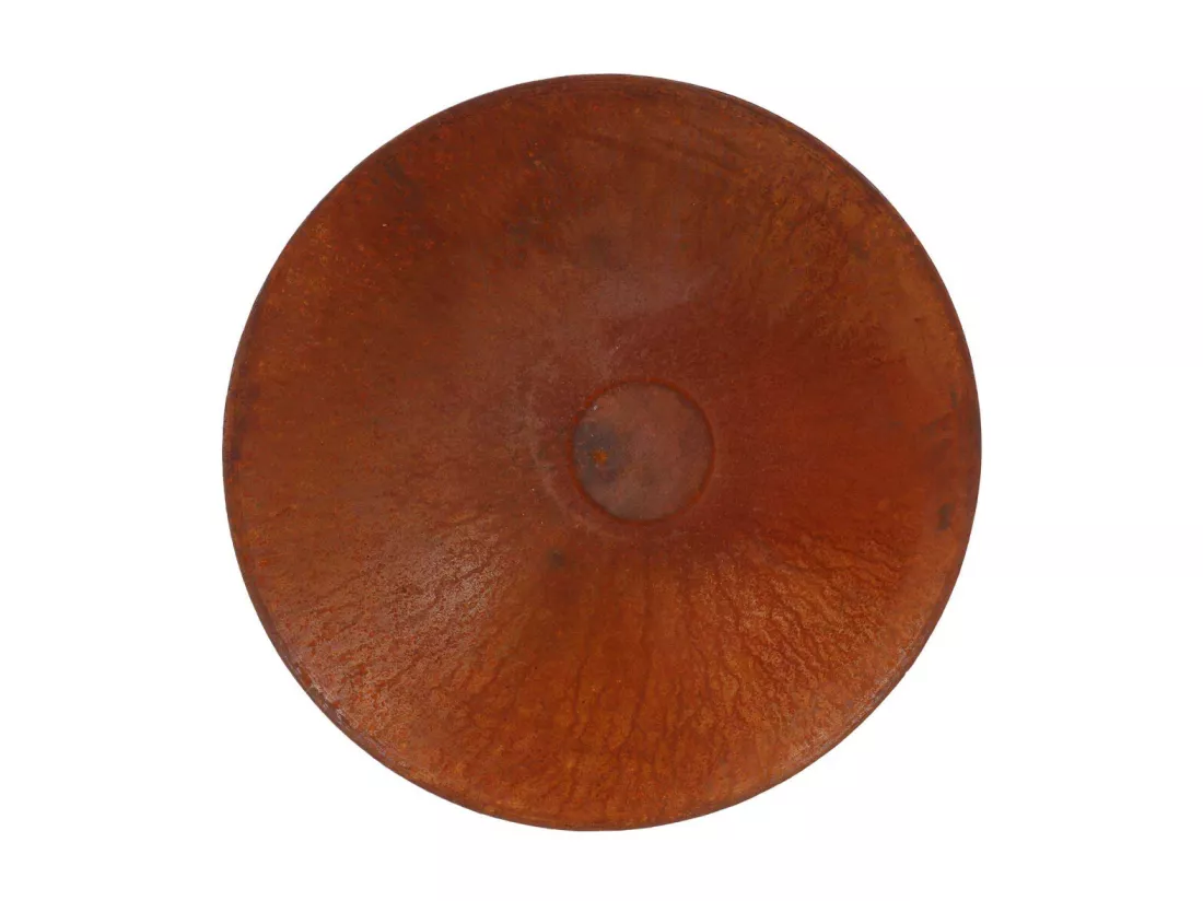 Vasque porte bûches en métal 60 cm