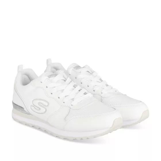 Baskets BLANC SKECHERS Goldu0027n Gurl