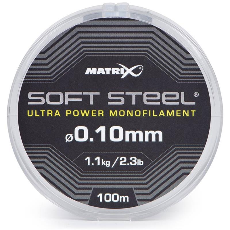 Nylon Fox Matrix Soft Steel Ultra Power Monofilament - 100M