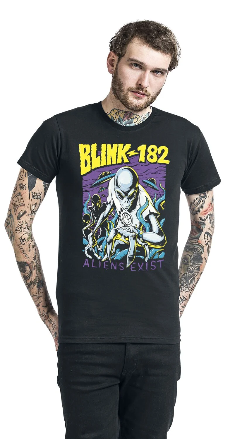 Aliens Exist | Blink 182 T-Shirt Manches courtes