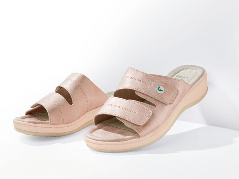 Comfortslippers voor dames, Footflexx-zool, G-wijdte