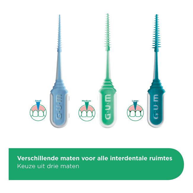 GUM Soft-Picks Comfort Flex mint