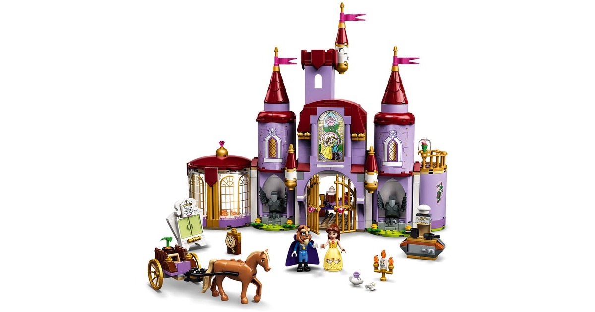 LEGODisney Princess - Belle en het Beest kasteel Constructiespeelgoed  (43196)