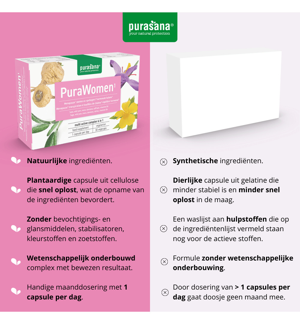 Purasana PuraWomen (30 vega capsules)