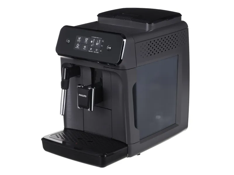 Philips Series 1200 EP1224 - Automatisk kaffemaskine med mælkeskummer - 15 bar - kashmirgrå