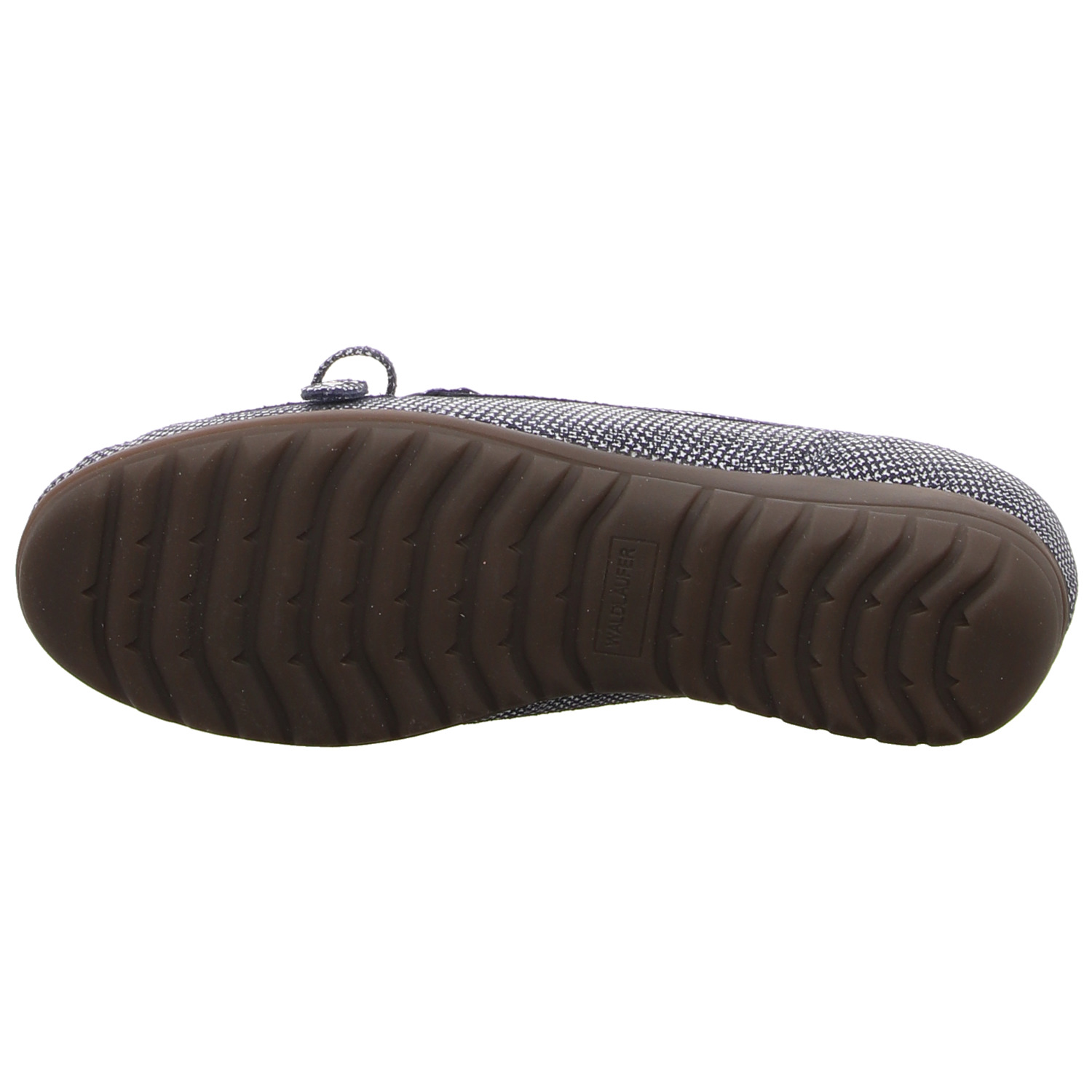 Waldläufer Slipper blau blau