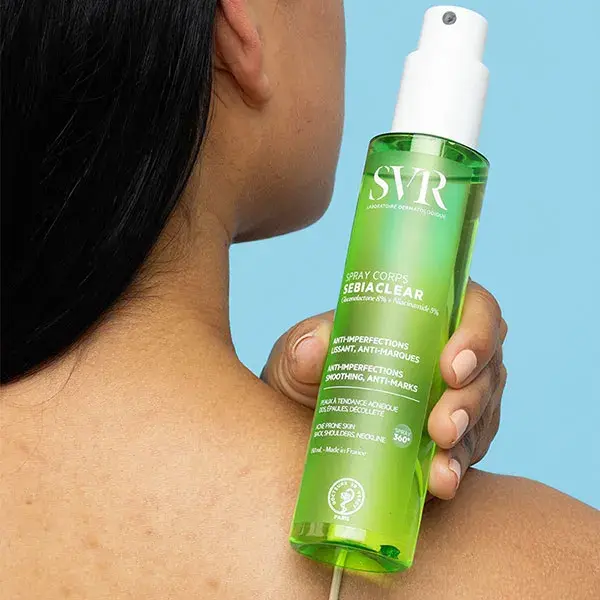 Spray Corporal Purificante e Esfoliante Anti-Imperfeições SVR Sebiaclear 150ml