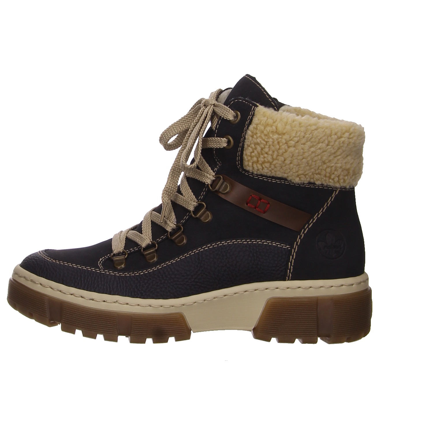 Rieker Boots dunkelblau blau