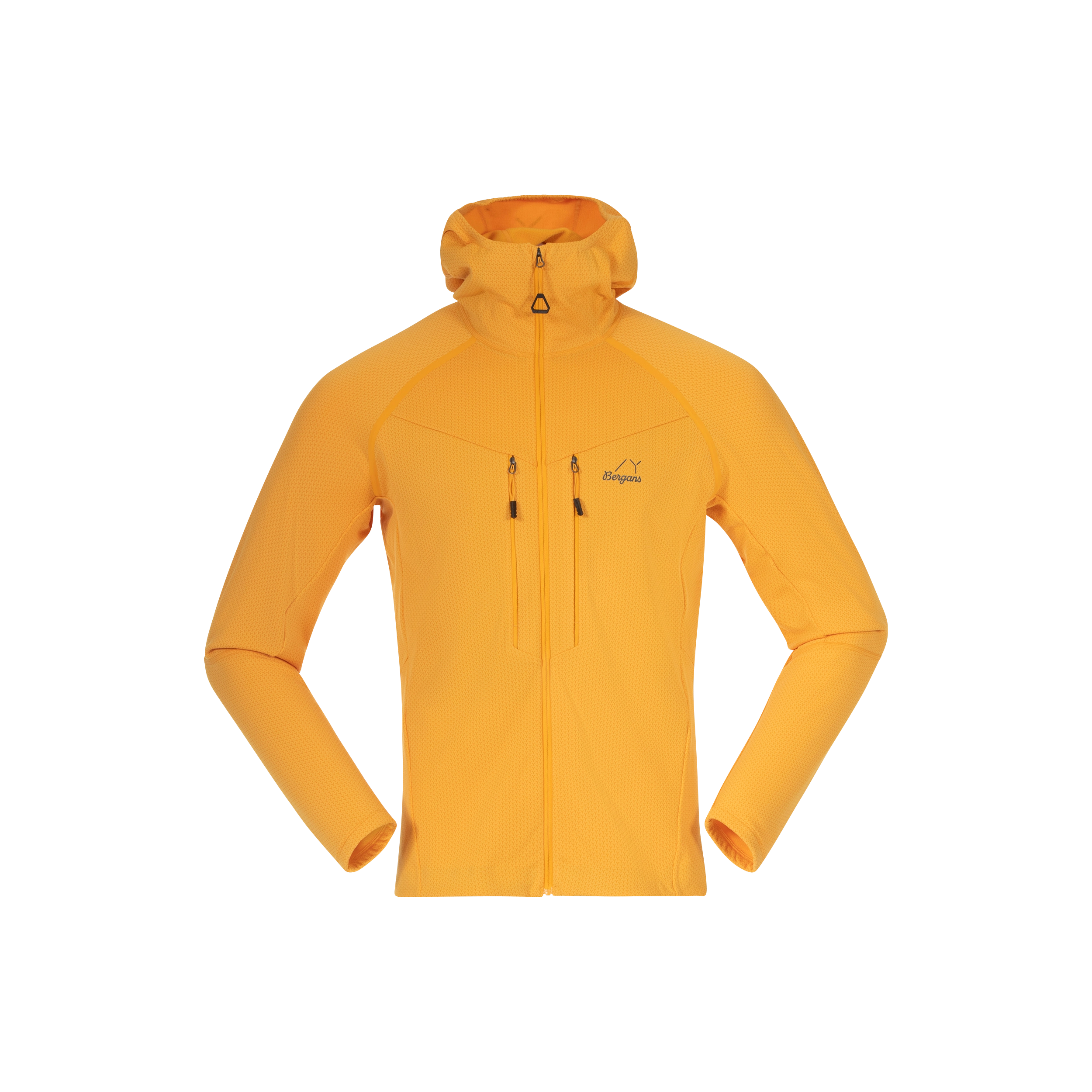 Y MountainLine Wooltech Midlayer Jacket Men Mango Yellow