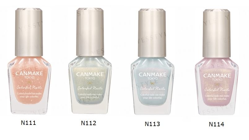 Canmake - Kleurrijke nagellak