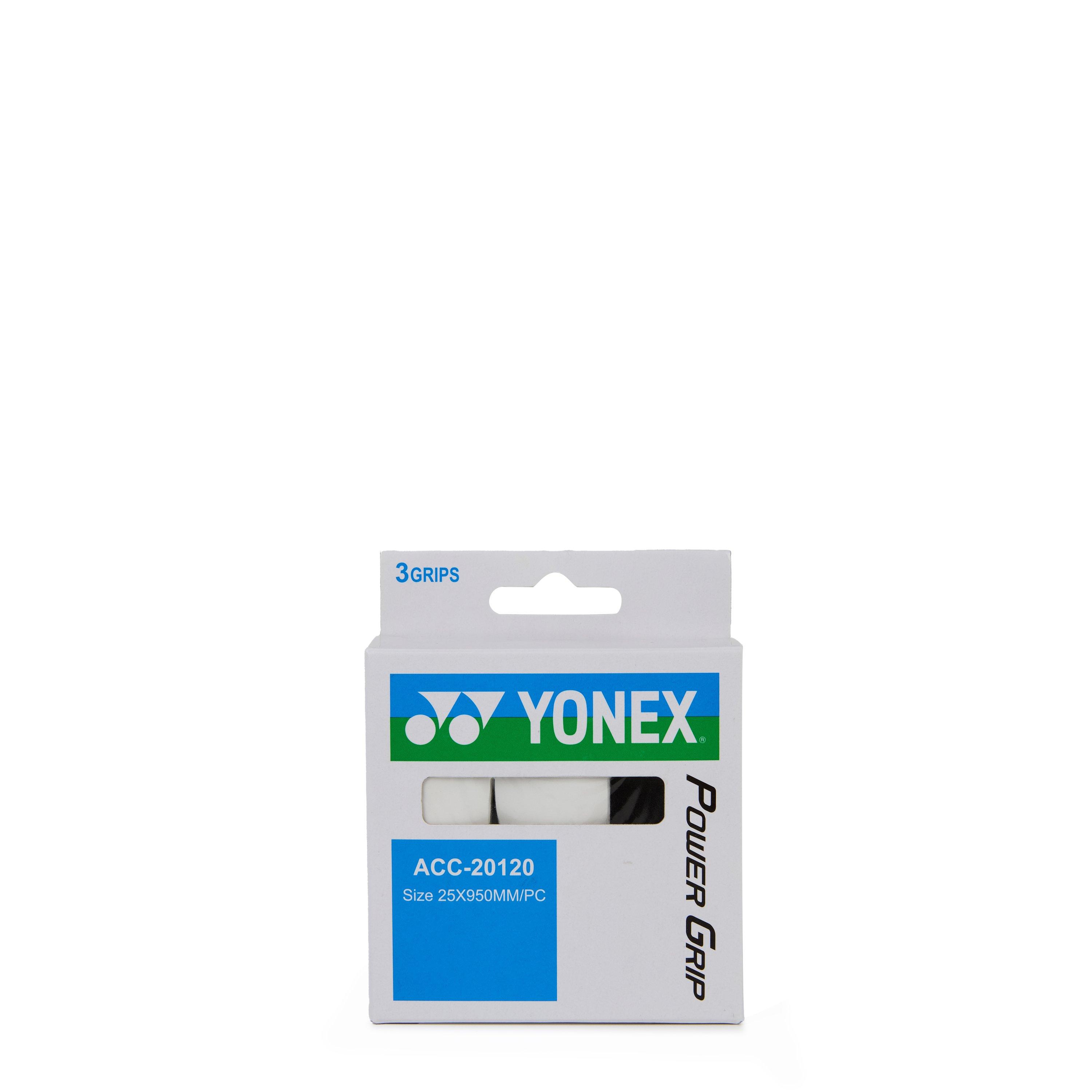 Yonex 3 Pack Powergrip Badminton Grip Mens