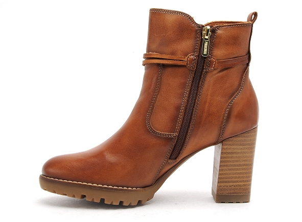 Pikolinos boots bottine talons femme w7m8542 marron
