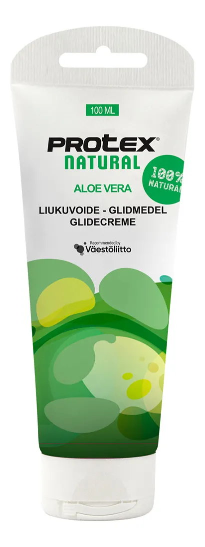 Protex Glidecreme 100% natural m.  Aloe Vera - 100 ml.
