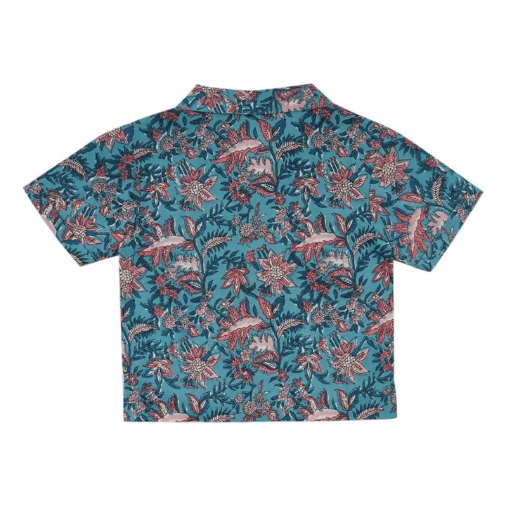 Louise Misha Chemise Alov Voile de Coton | Bleu