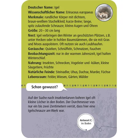 moses. Expedition Natur 50 Tiere der Nacht
