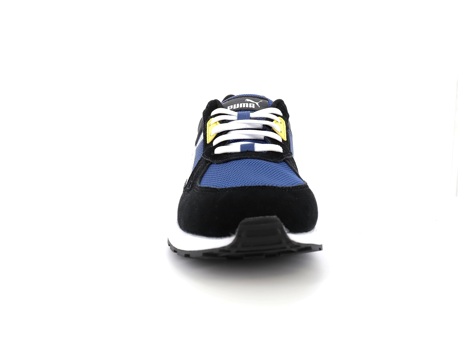 Puma-380736 Matières combinées Bleu blanc noir