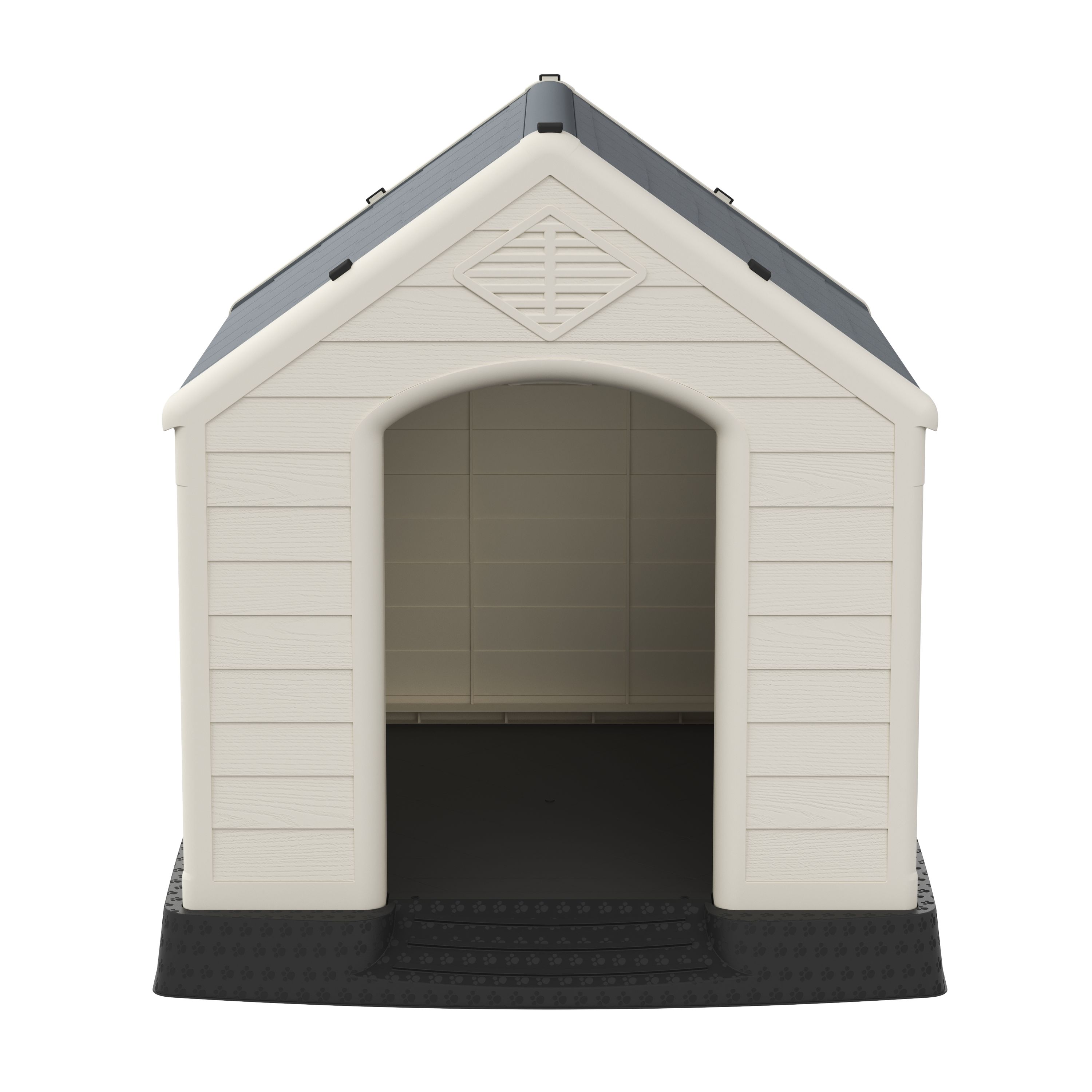 Hundehütte GOODBOY 87 x 78 cm beige/grau