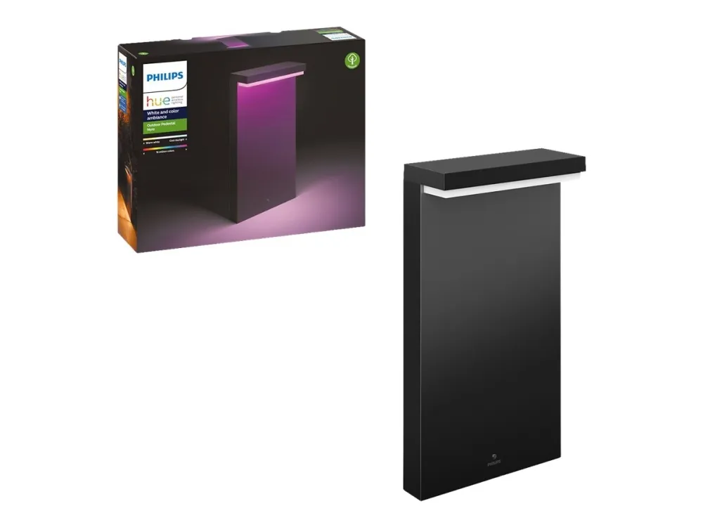 Philips Hue Nyro - Pedestallys - LED - 13.5 W - 2000-6500 K - sort