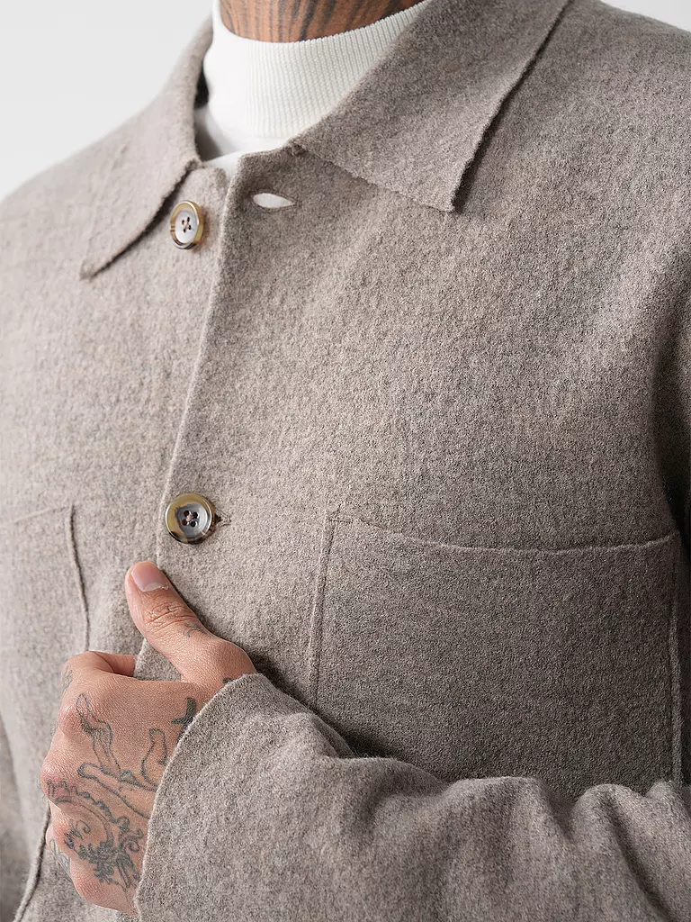 NN.07 Wolljacke JONAS beige