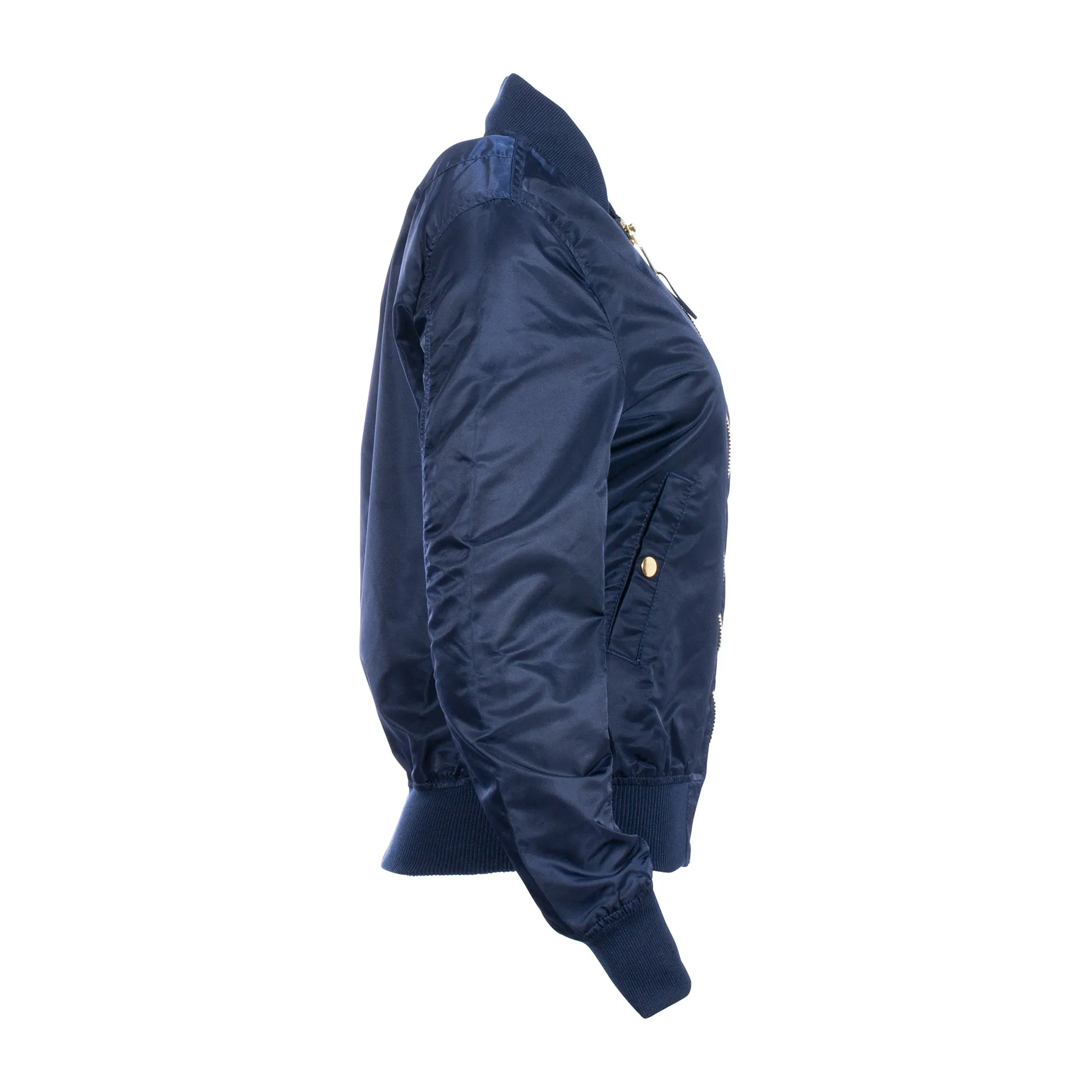 Alpha Industries -  Alpha Industries Jacke MA1 VF LW rep. blue gold Frauen