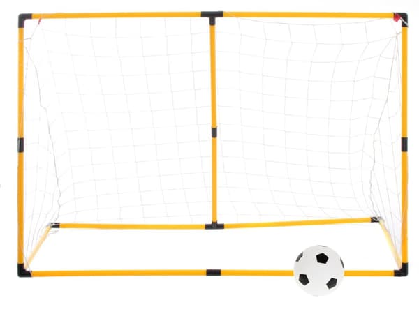 Fotbollsmål med Prickskytteduk - 156x107 cm