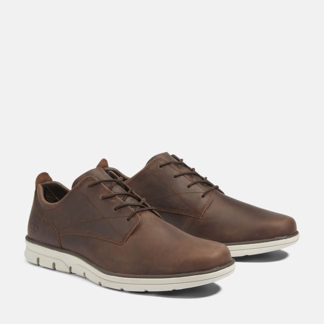 Scarpa Oxford in Pelle Bradstreet da Uomo in                marrone