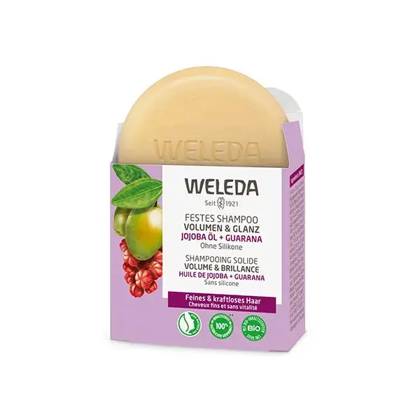Weleda Shampooing solide Volume & Brillance - 50 g