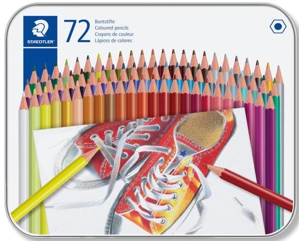 Fargeblyanter 72 stk. Staedtler