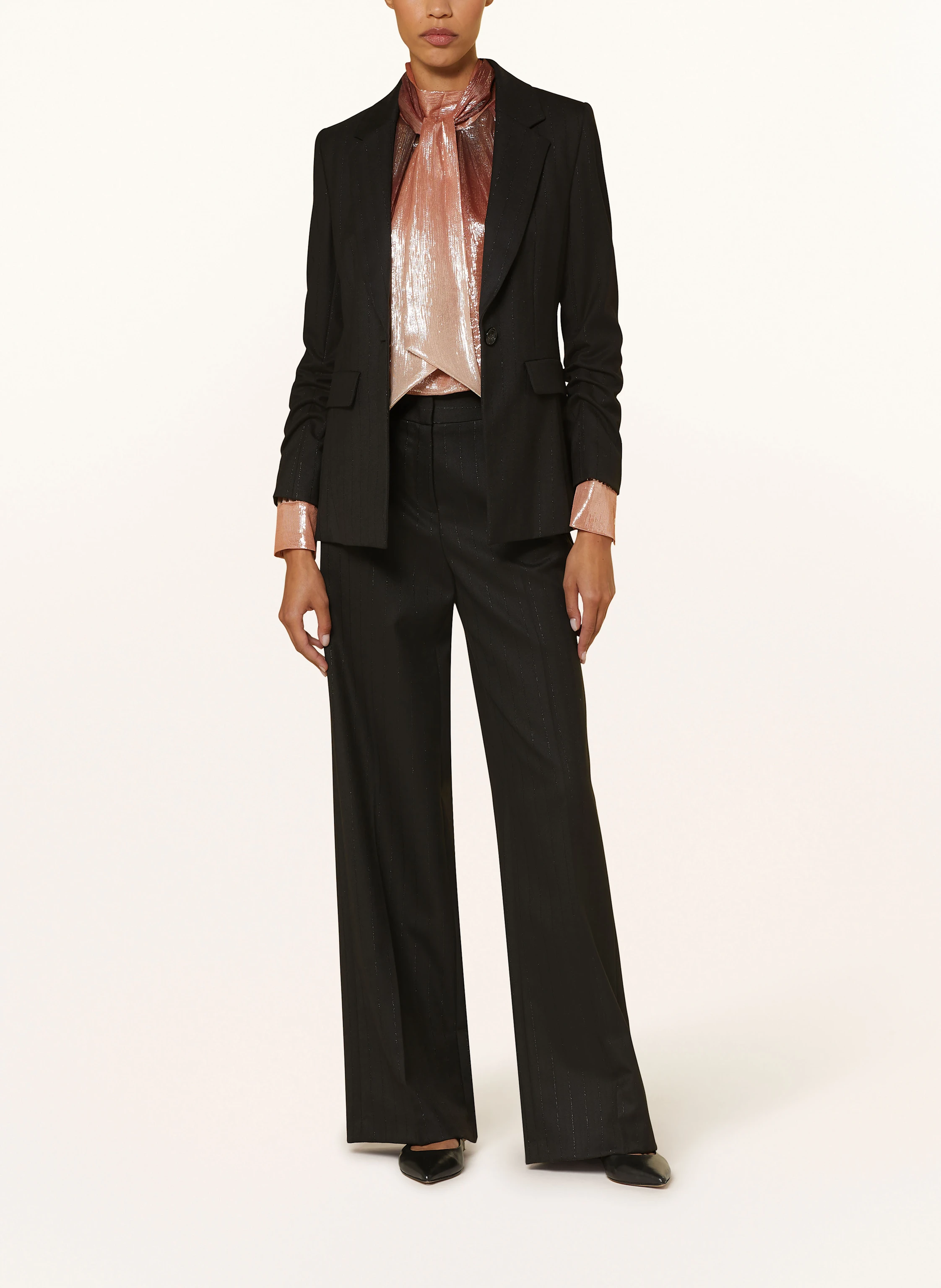 LUISA CERANO Blazer mit Glitzergarn