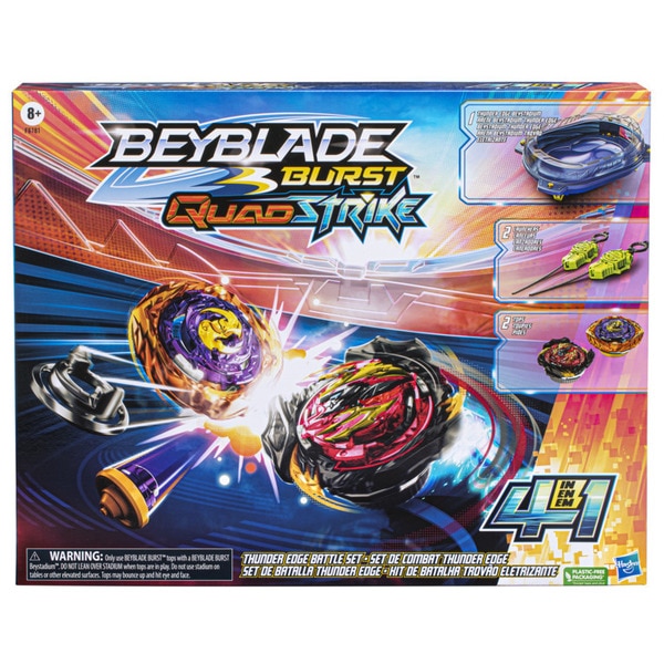 Set de combat Thunder Edge - Beyblade Burst QuadStrike