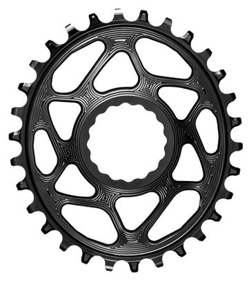 Plateau Ovale Narrow Wide AbsoluteBlack Direct Mount Boost pour Manivelles Race Face et Chaine Shimano HG  12 V